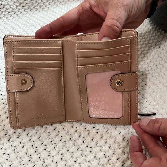 Gold Kate Spade Wallet - Picture 3 of 4